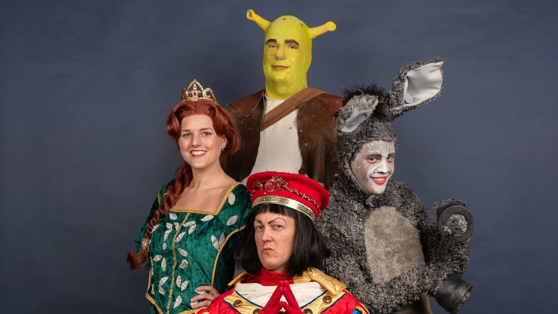 castfoto shrek musical edited groot
