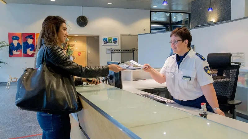 aangifte doen in politiebureau