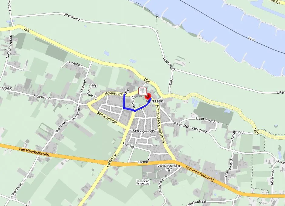 afsluiting molenstraat