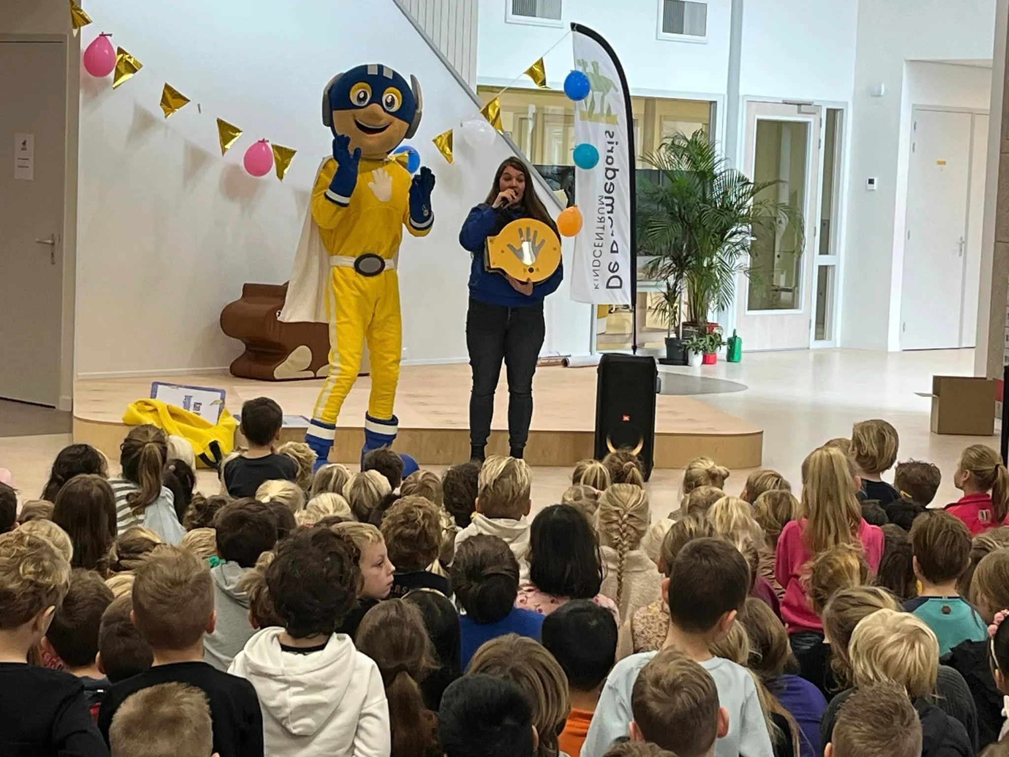 aftrap high five bij basisschool de dromedaris