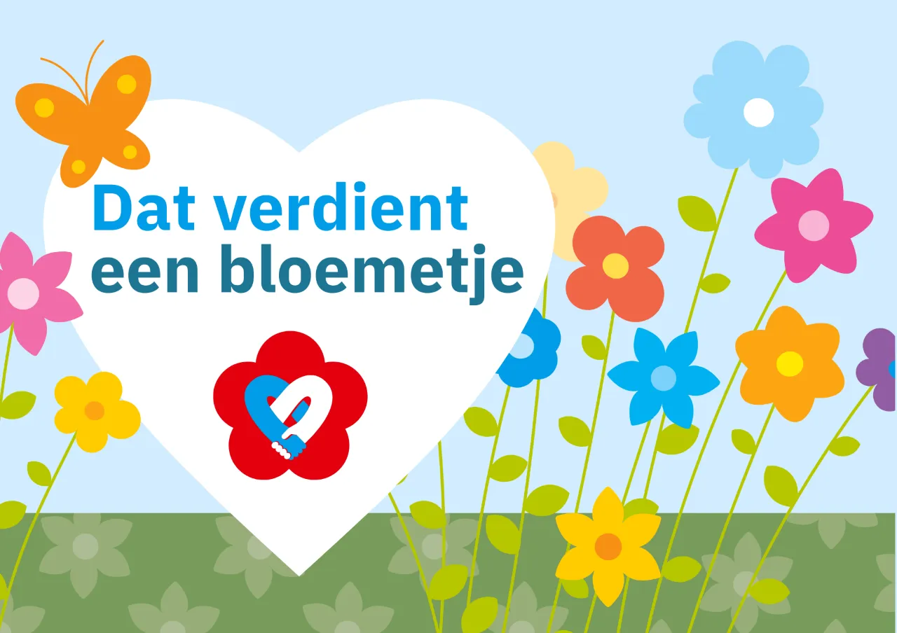 dat verdient een bloemetje