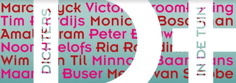 dichters in de tuin nieuwe gang