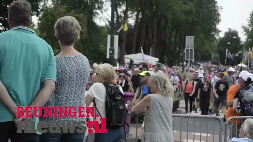 doorkomst vierdaagse beuningen