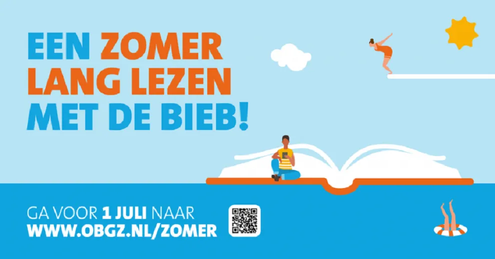 een zomer lang lezen met de bieb
