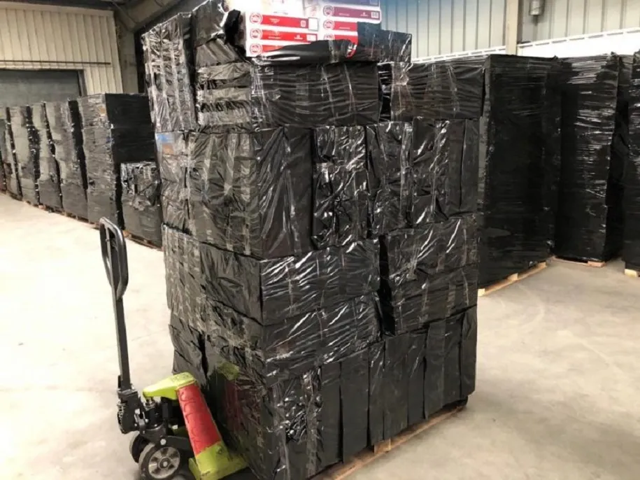 fiod neemt 11 miljoen illegale sigaretten in beslag in weurt