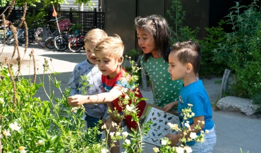 insectenhotels maken bij het dijkmagazijn