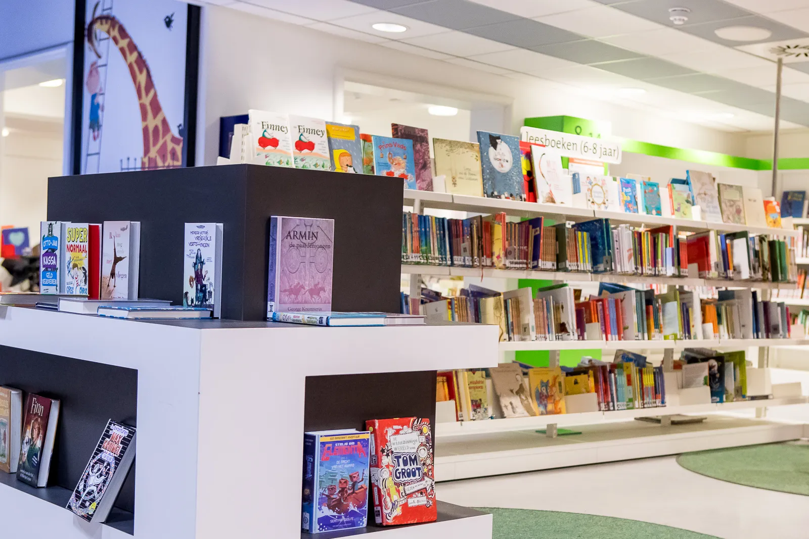 jeugdafdeling bibliotheek de marienburg fotograaf marcel krijgsman