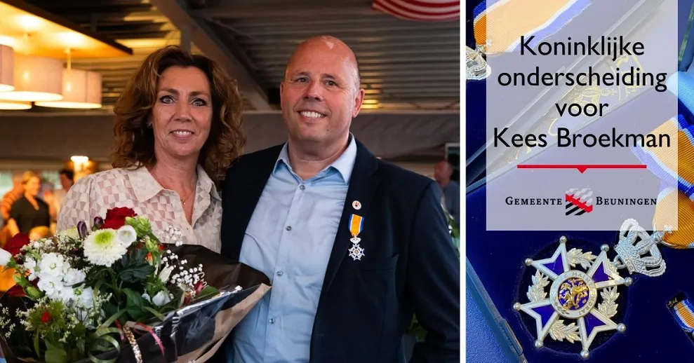 koninklijke onderscheiding voor kees broekman