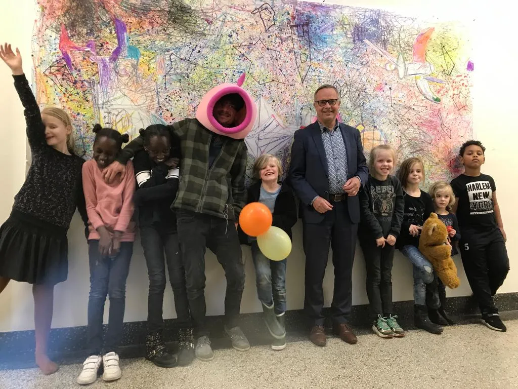 kunstworkshop met wethouder