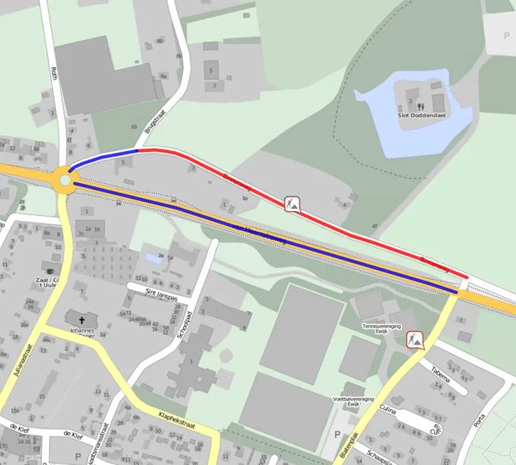 onderhoud bermen binnenweg ewijk op 3 en 4 juli