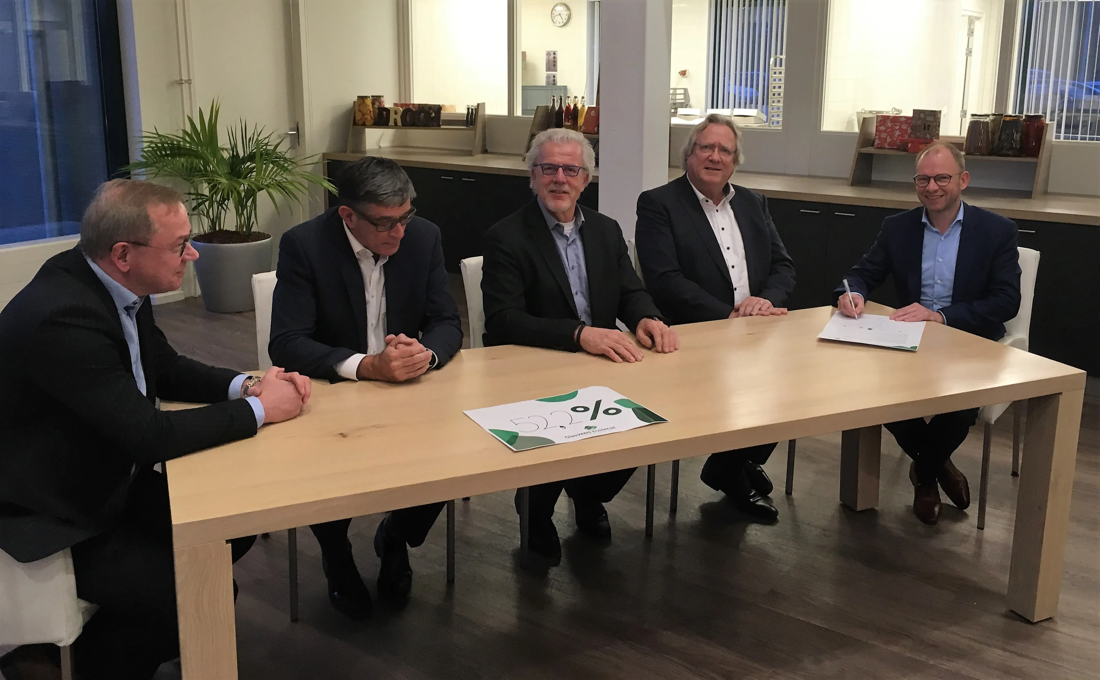 ondertekening intentieovereenkomst