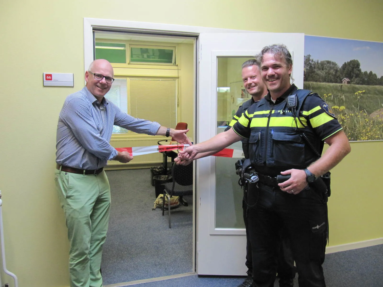 opening politie steunpunt