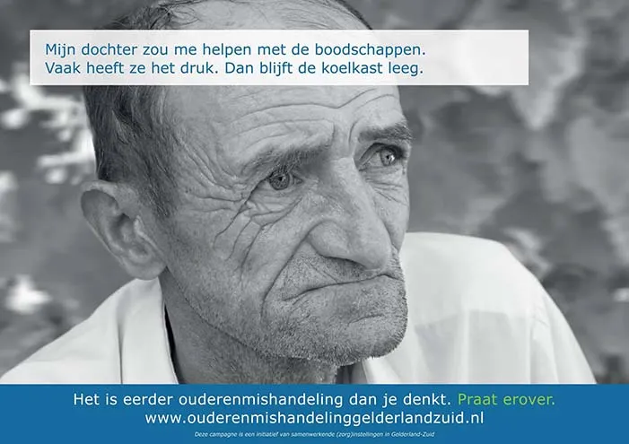 ouderenmishandeling poster