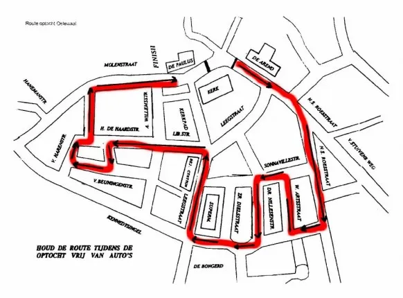 route optocht winssen