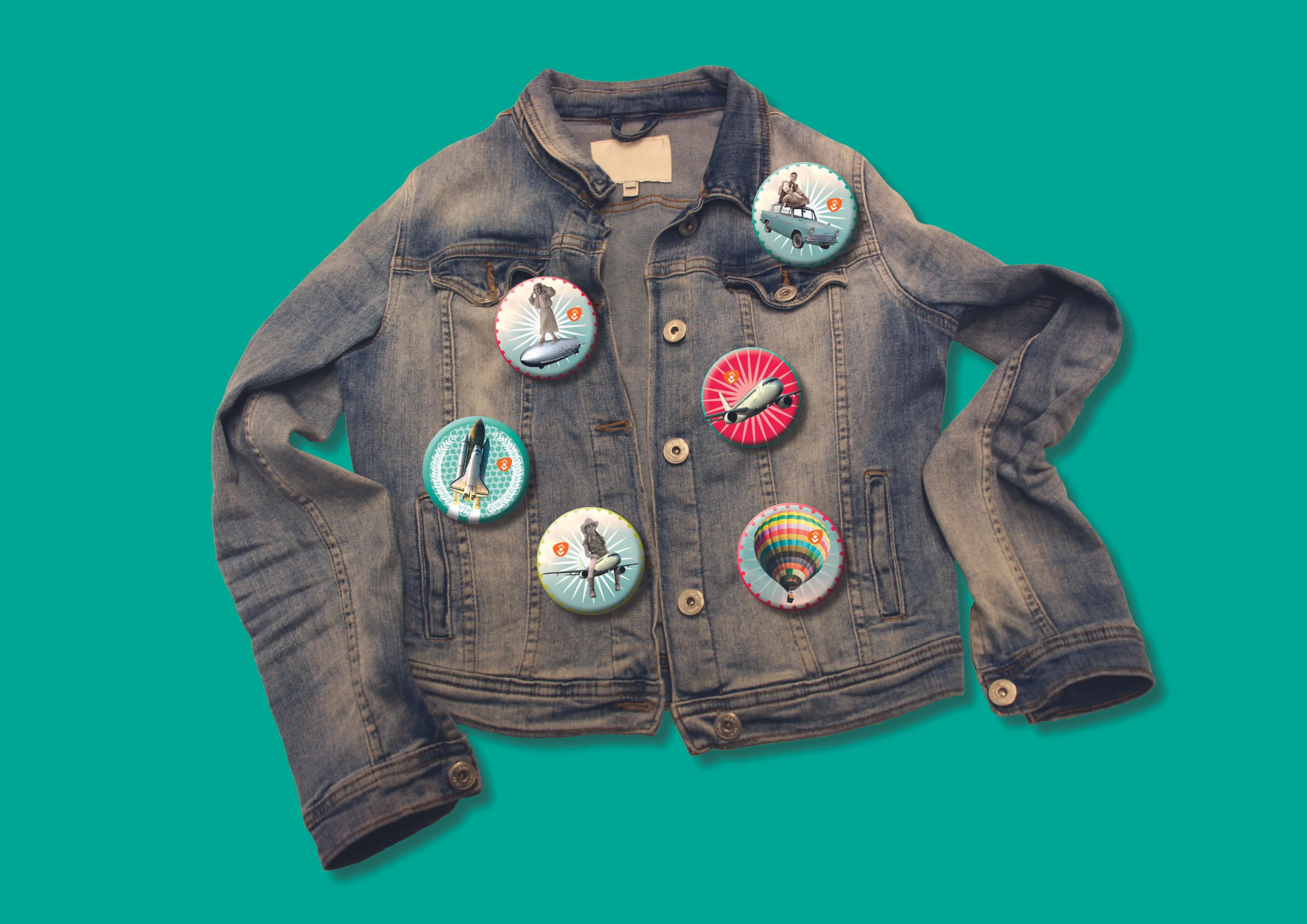 spaaractie wereldbuttons