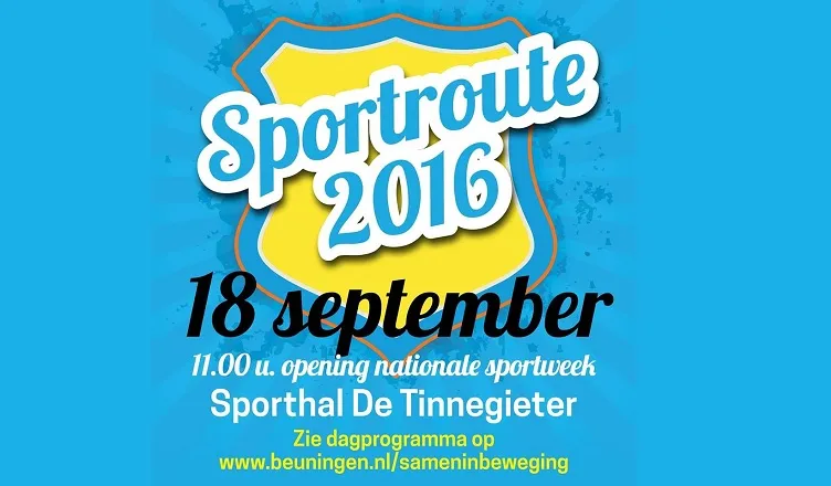 sportroute beuningen 2016