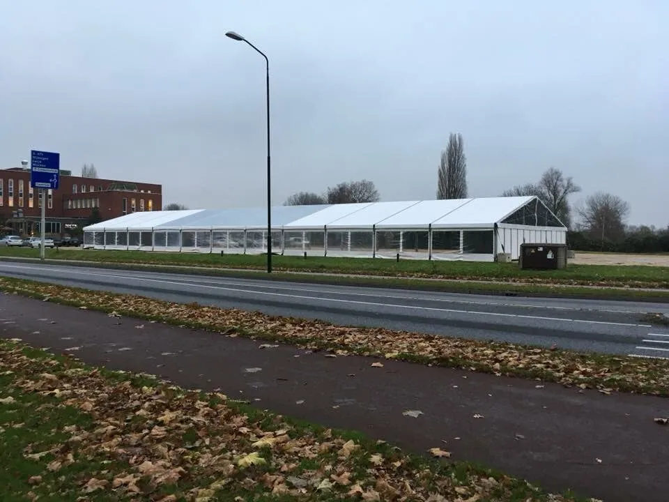 tent beuningen on ice
