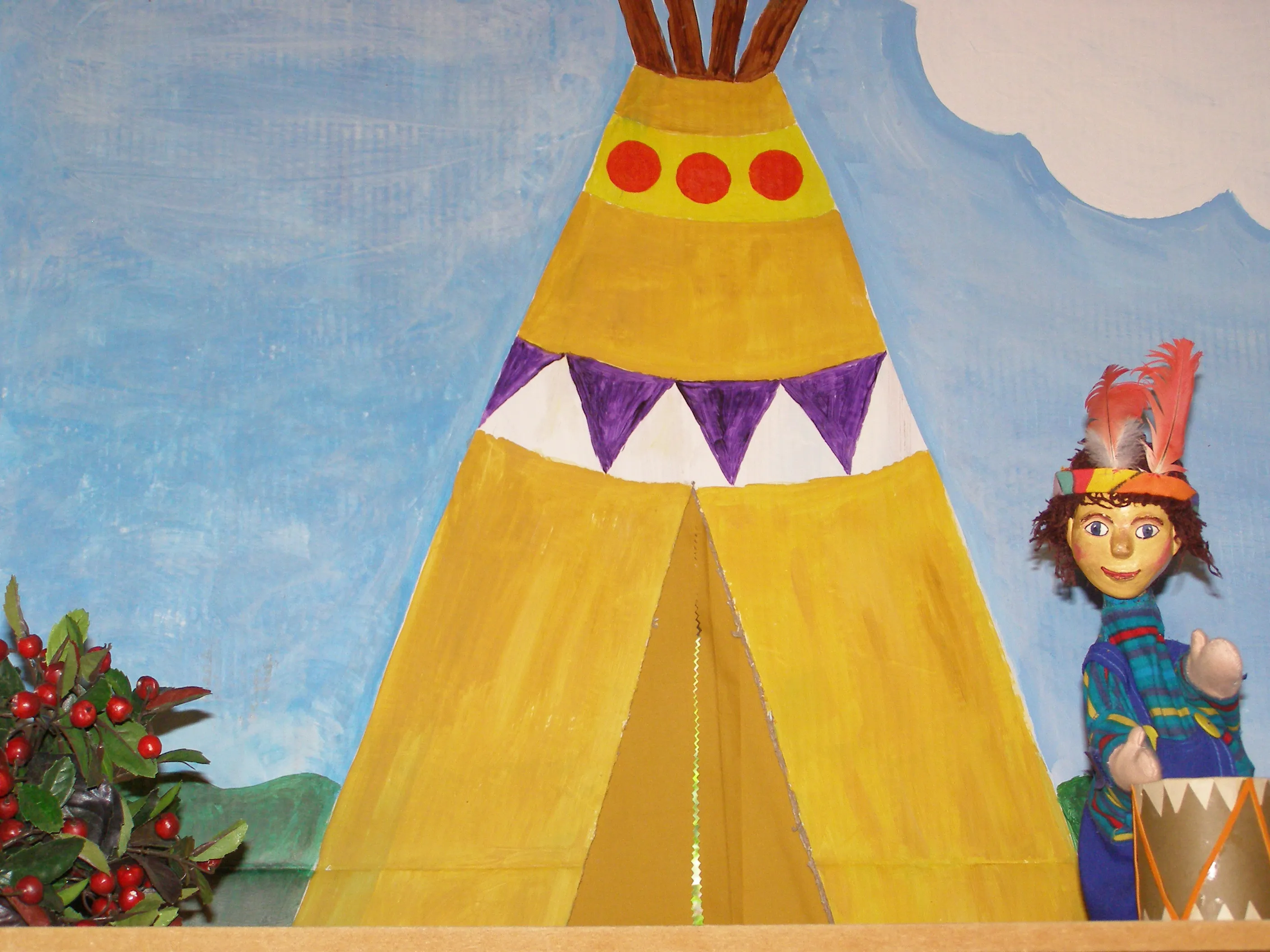 tingeling bij wigwam