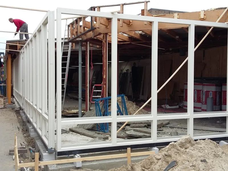 verbouwing leghe polder