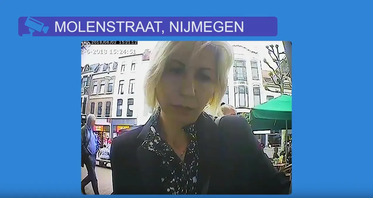 vrouw die pint met gestolen pinpas molenstraat nijmegen gezien in beuningen