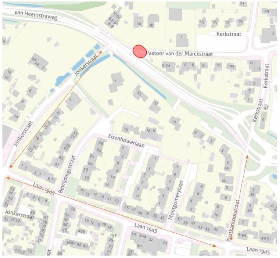 werkzaamheden vd marckstraat en van heemstraweg weurt
