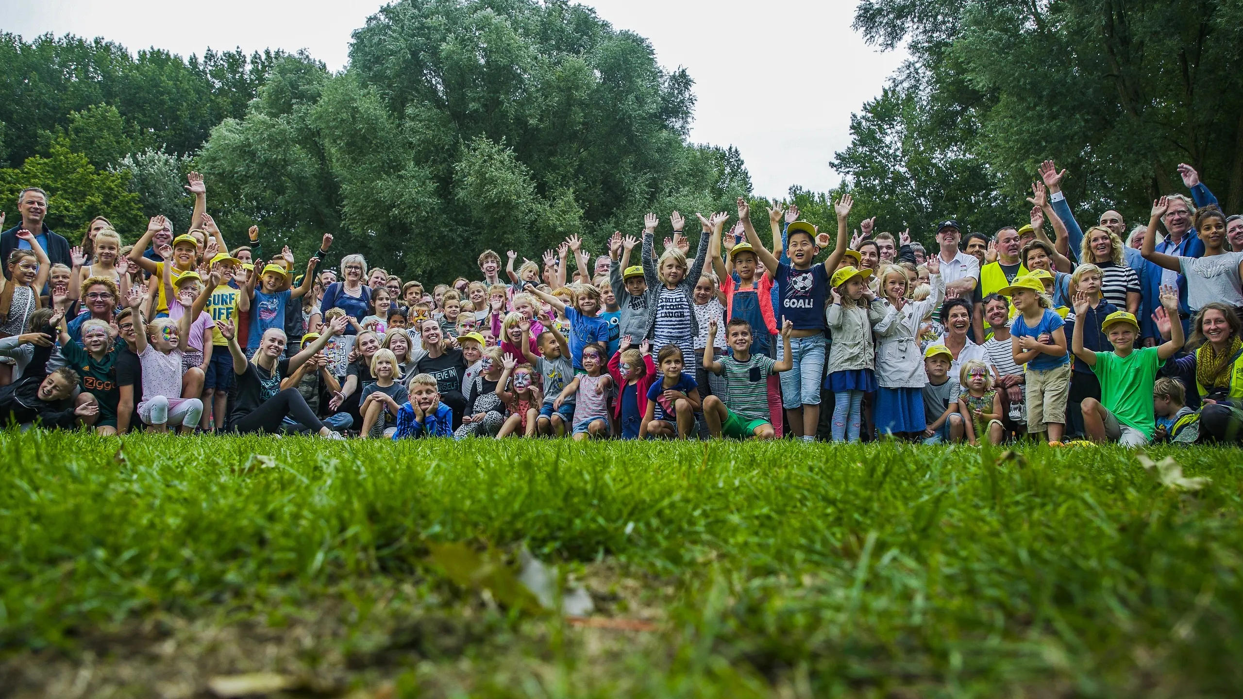 wijkhelden in het zonnetje