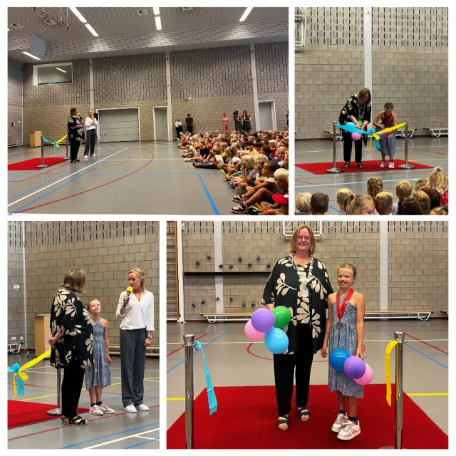 collage daphne en kinderburgemeester lotte 0