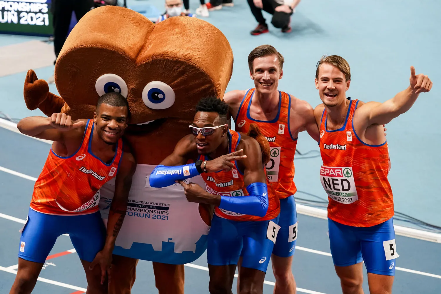 4x 400m mannen