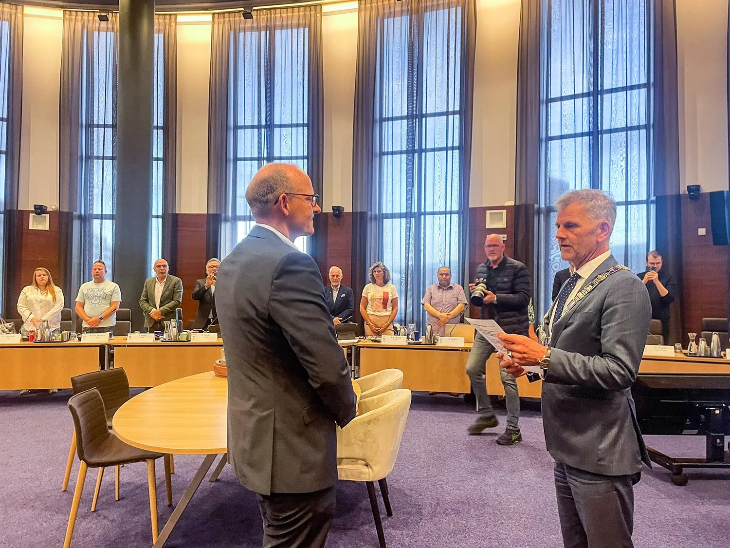 benoeming nieuwe wethouder foto co backer kopieren