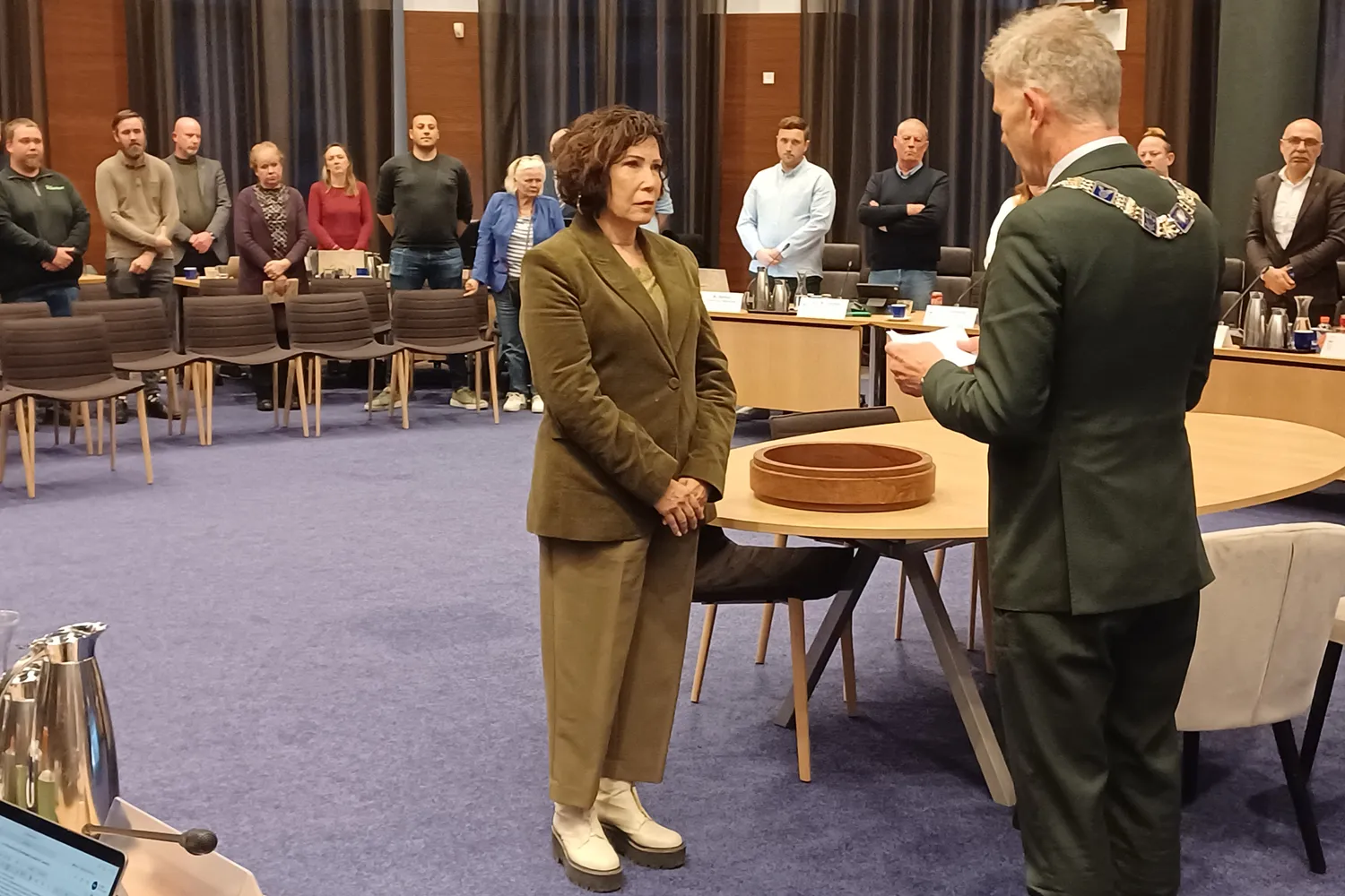burgemeester smit instaleert kopie