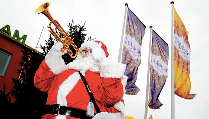 kerst op de bazaar
