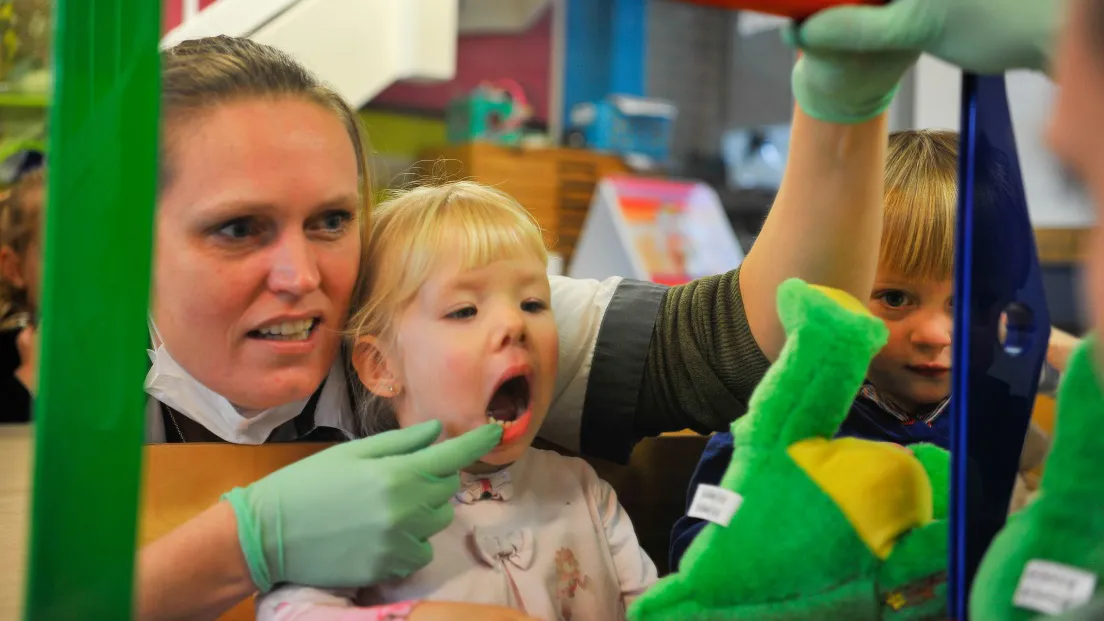 mondhyginist zeepaardje