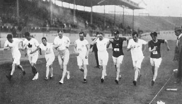 olympisch 1908 3500 meter