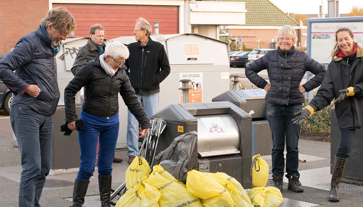 schoonmaakactie wijk aan zee