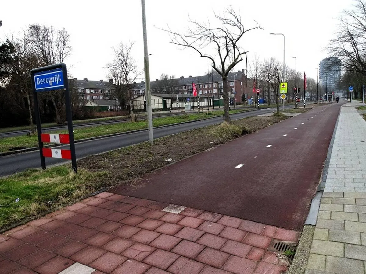 foto 10 2 2025 15 bomen zijn geplant aan de plesmanweg