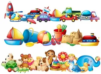 set of different types of toys 1308 487
