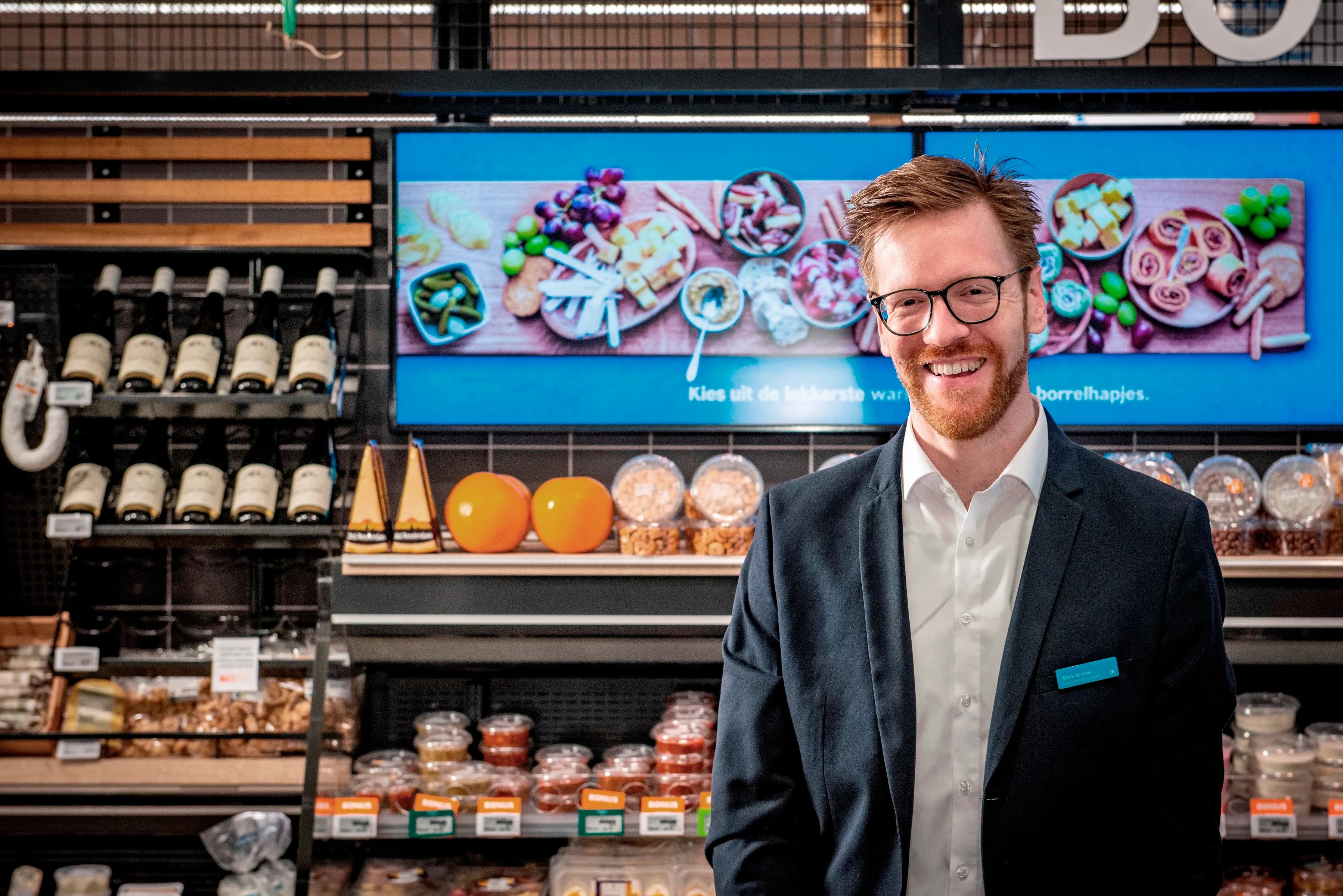 supermarktmanager mark de vries 22straks meer vers en meer gemak bij albert heijn overveen22 foto albert heijn dirk brand