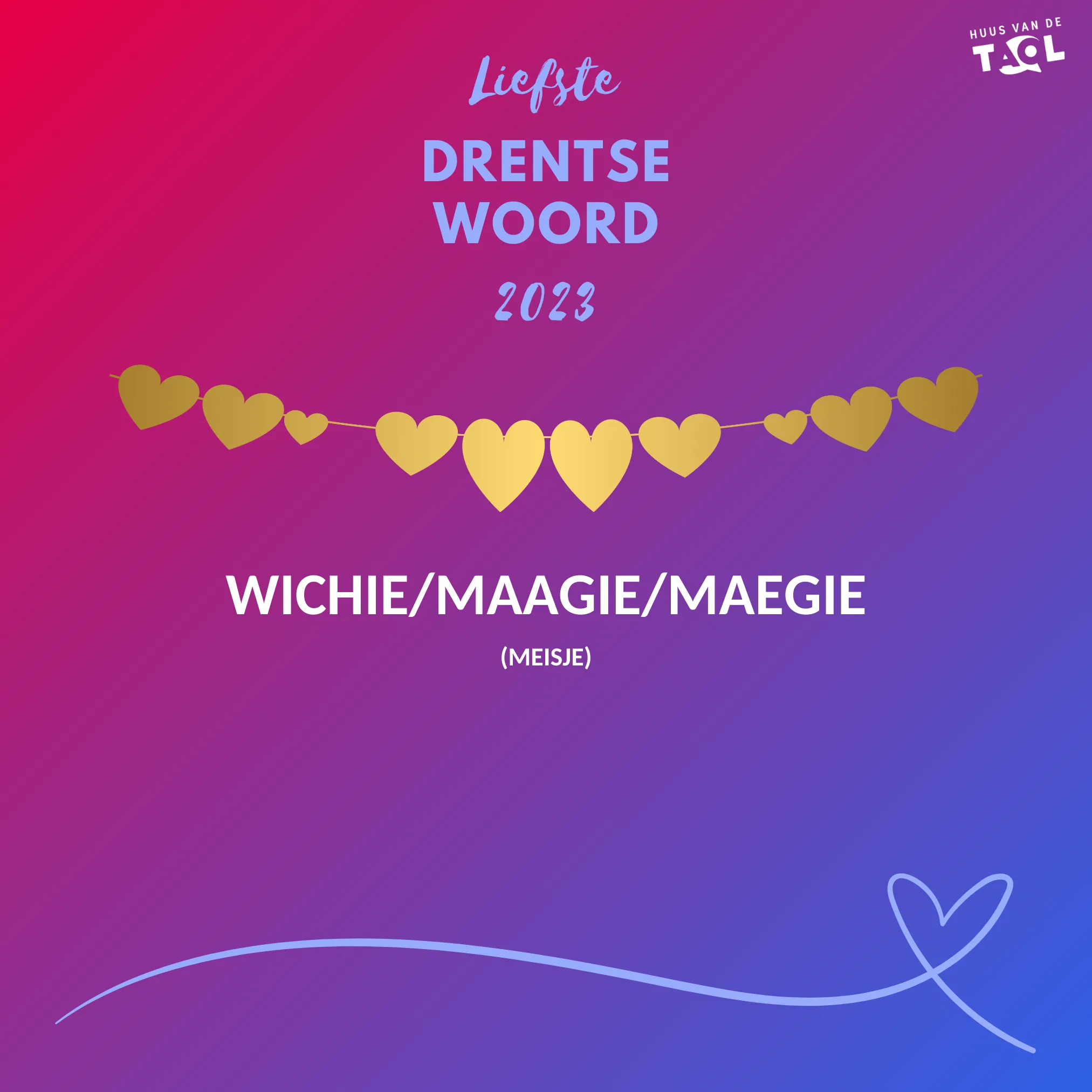 drentse woord 2023 bekend
