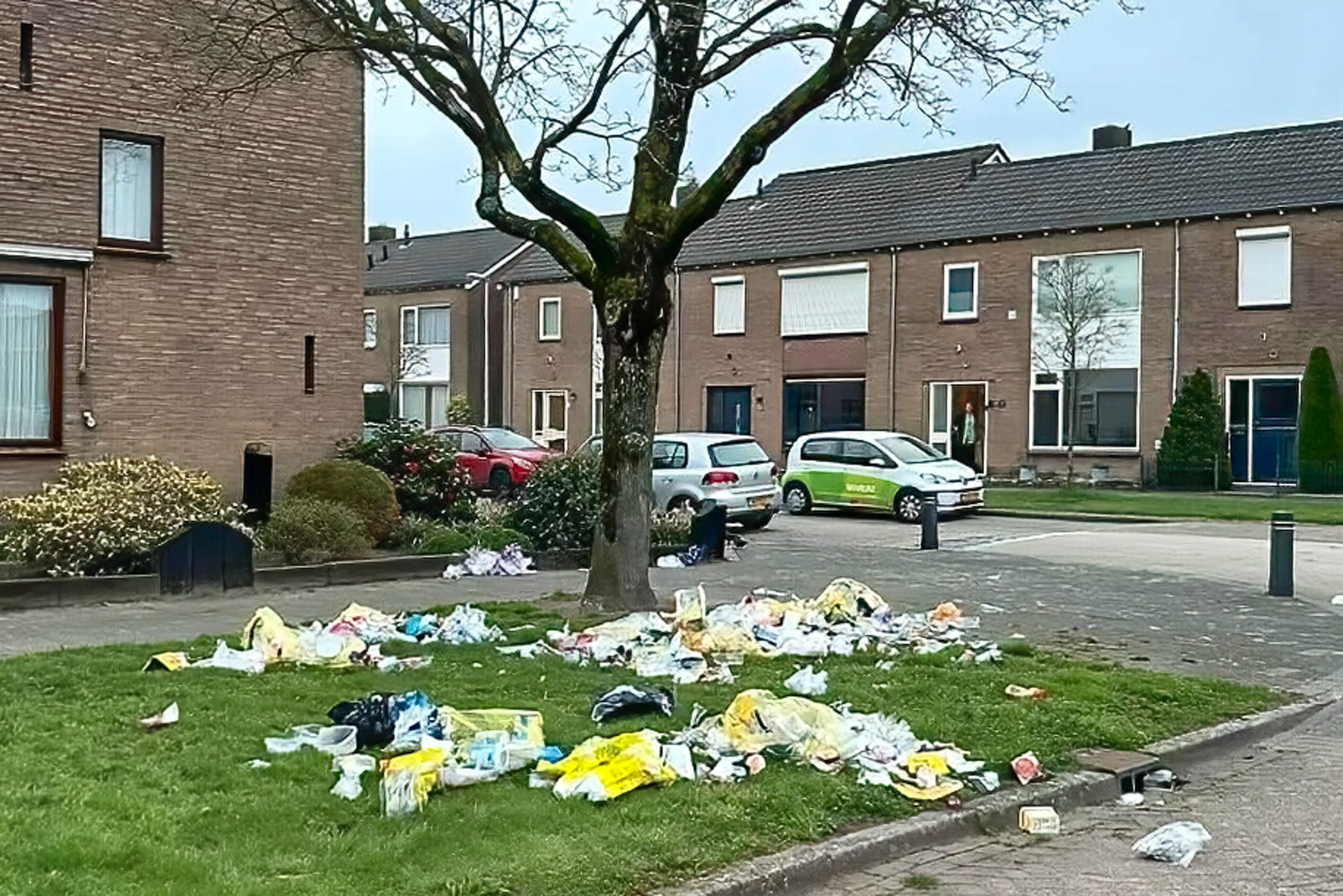 pmd afval esdoornstraat drunen
