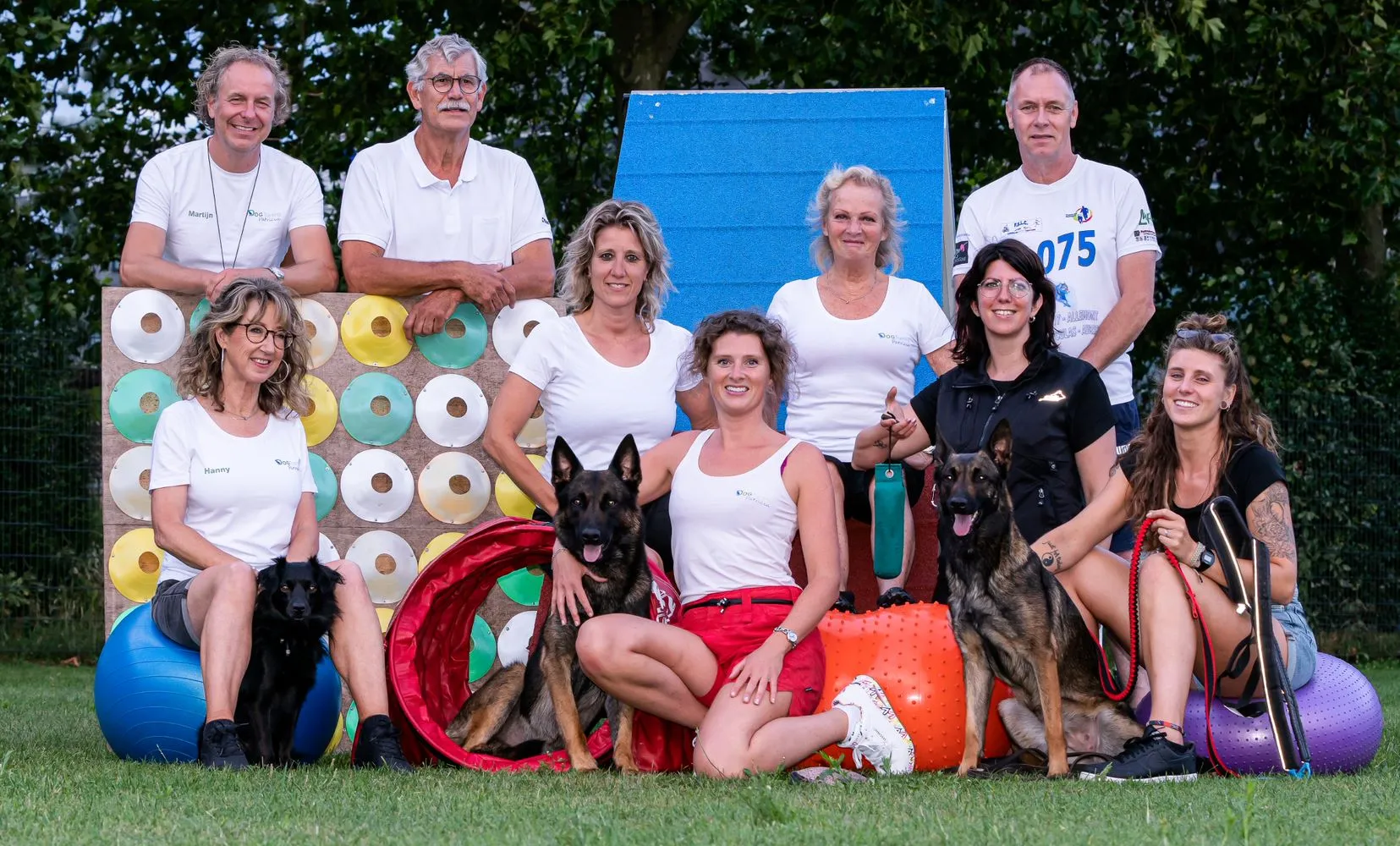 dogtraning teamfoto