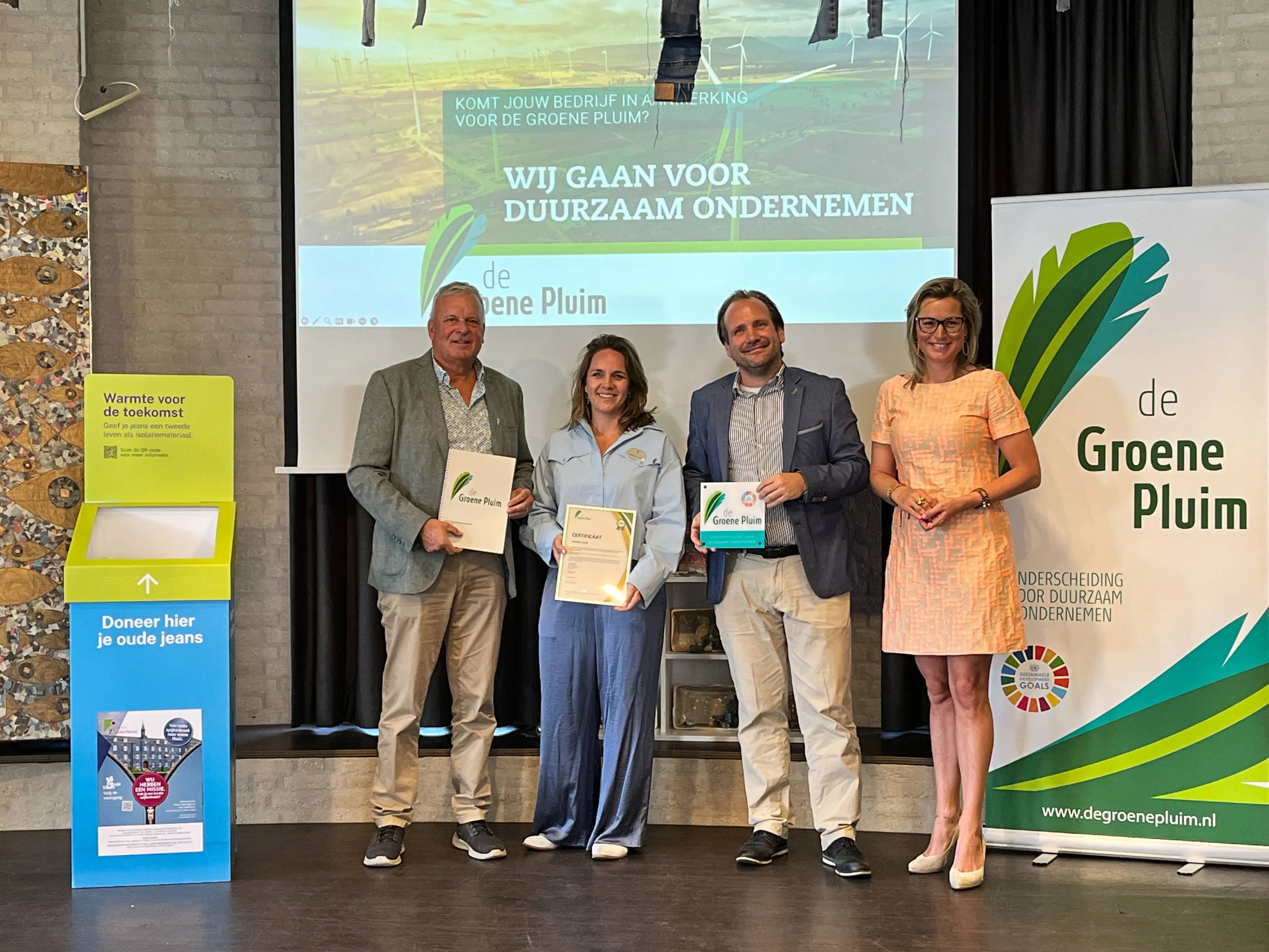 uitreiking de groene pluim