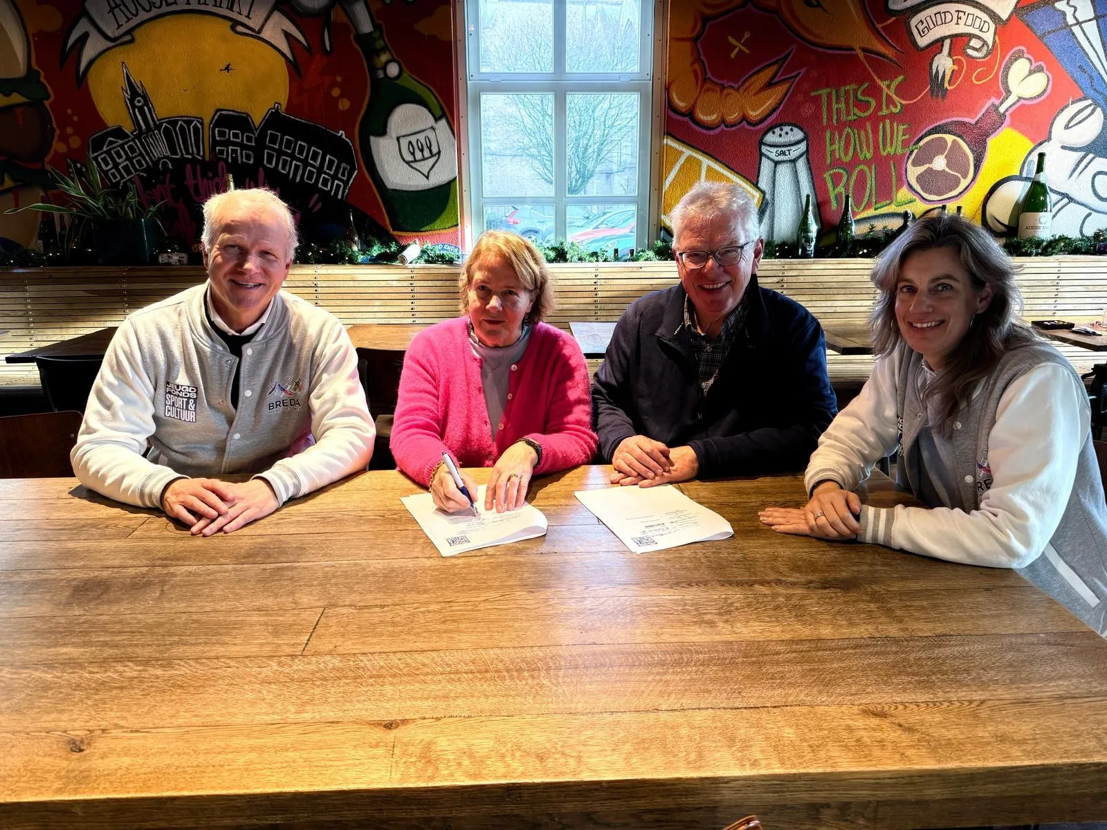 Jeugdfonds S&C Breda en Stichting de Grez Mahie