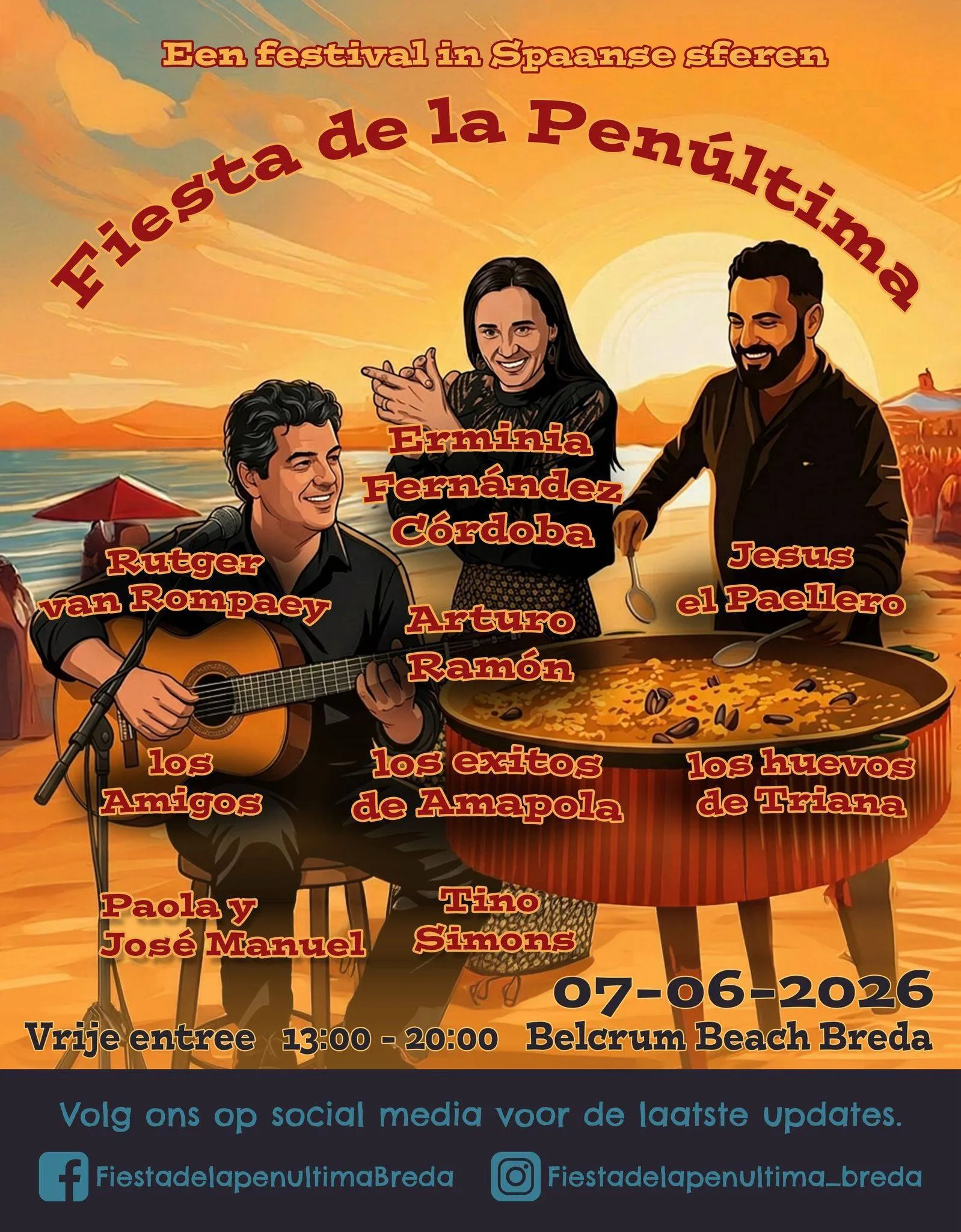Poster Dansschool Amapola