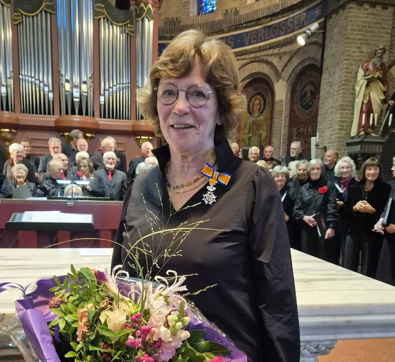 Mevrouw Kuijpers-van Leeuwen Lid in de Orde van Oranje-Nassau