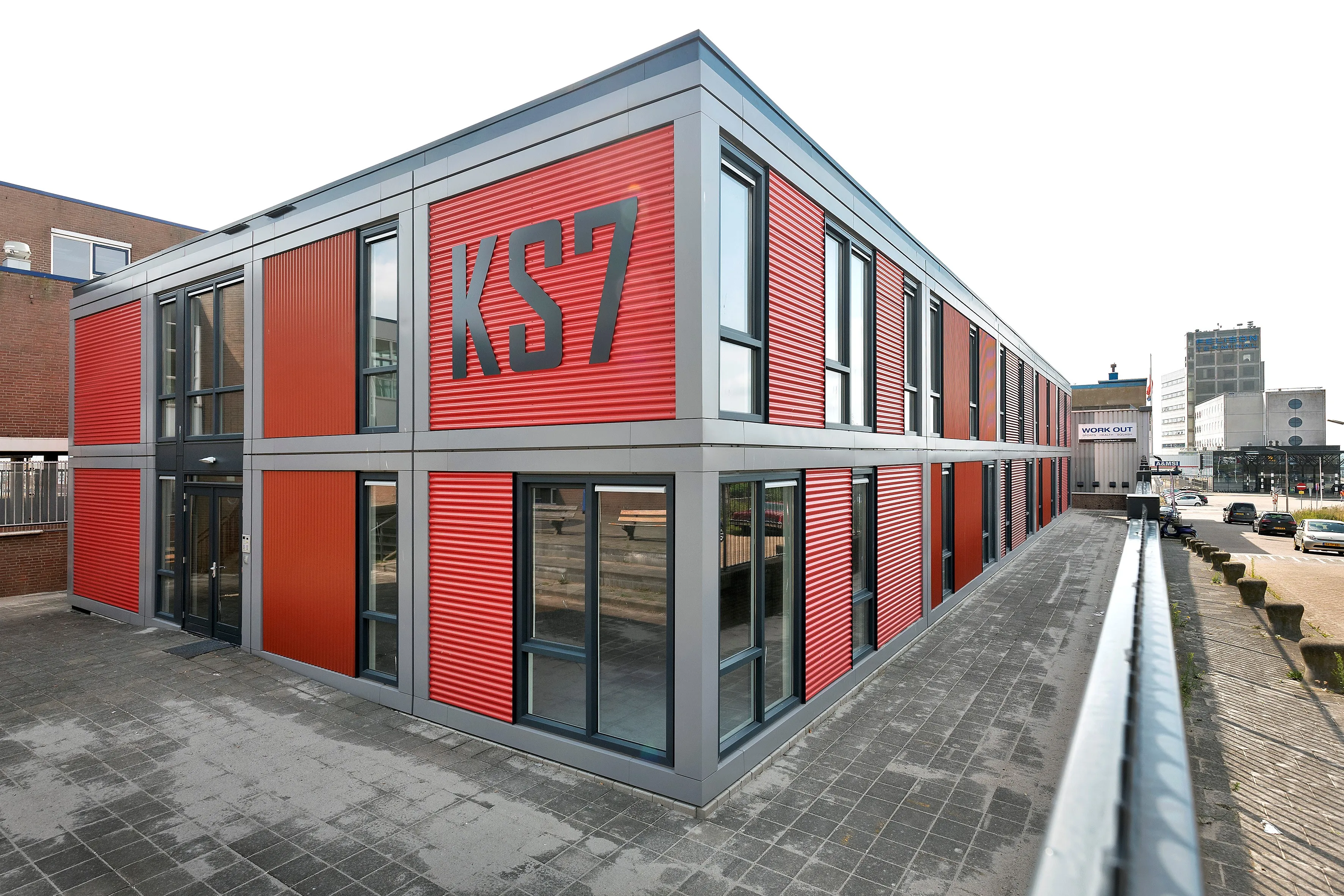 gevel studentenhuisvesting maritiem ijmuiden