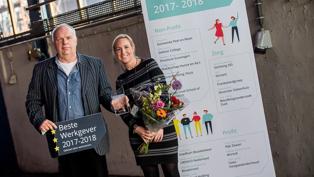 uitreiking award beste werkgever sig highres