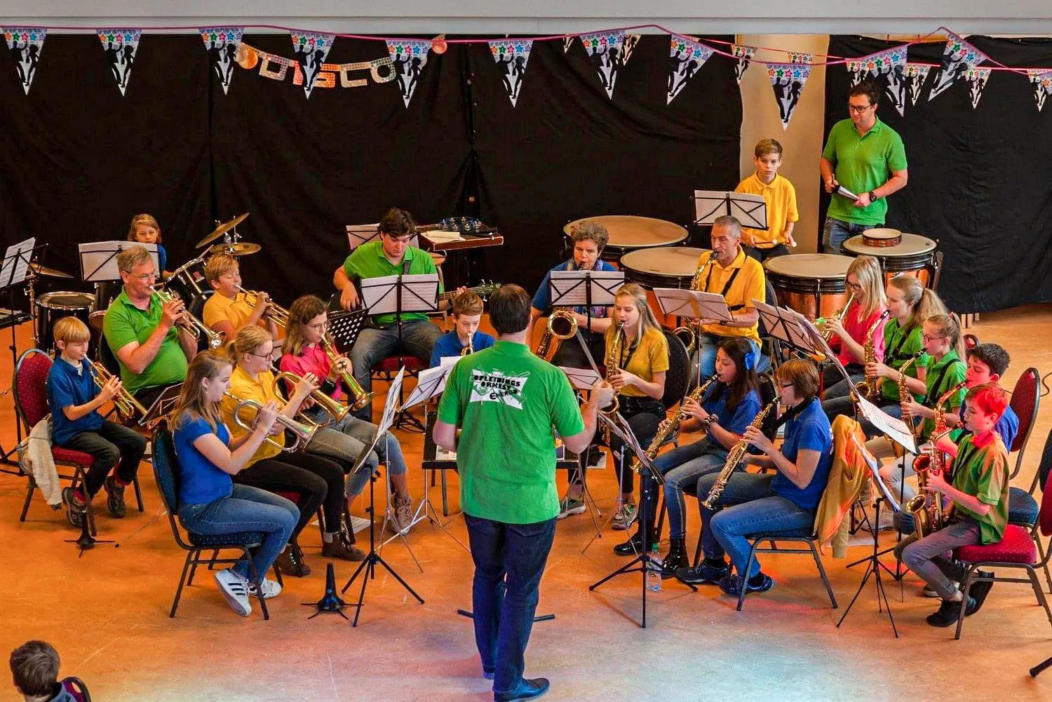 jeugdorkest foto 1 van nico lute kopieren