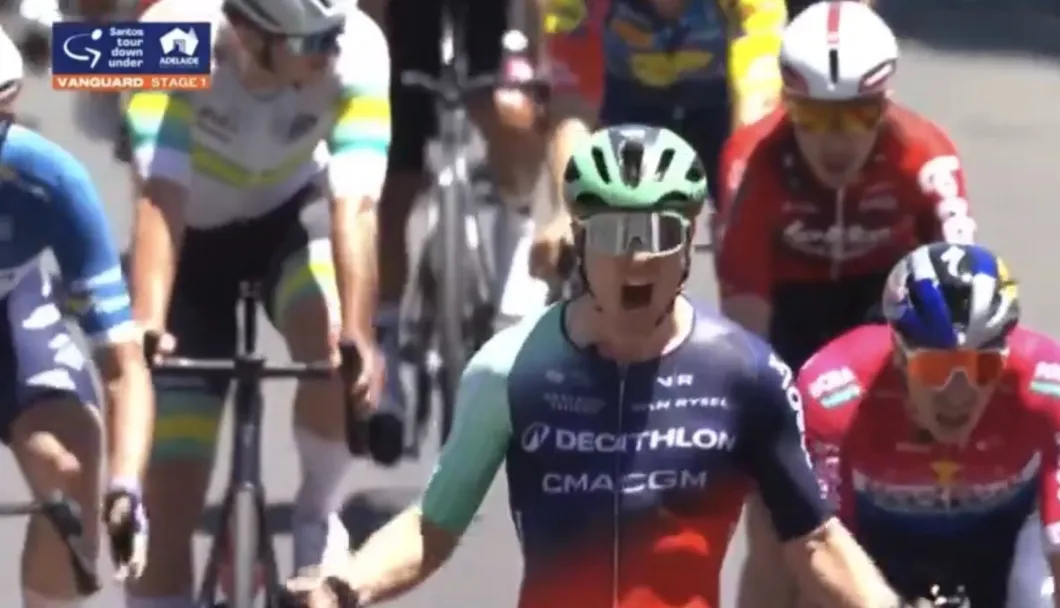 Tobias Lund Andresen ganó en el Tour Down Under