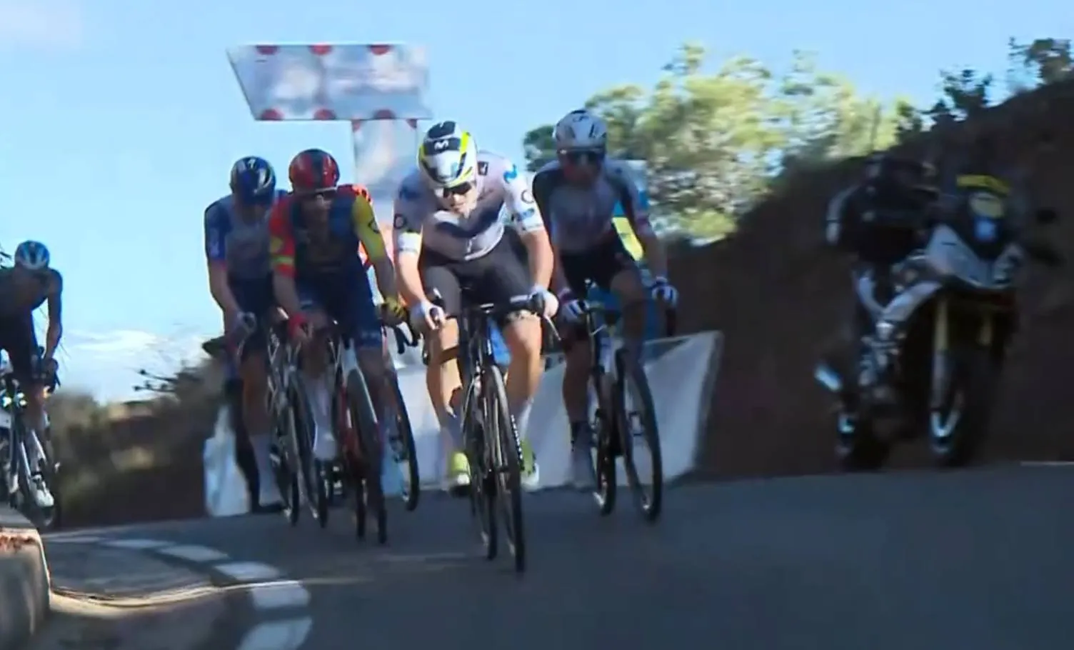 Raúl García Pierna, en la retransmisión de la etapa 5 de la Volta a la Comunitat Valenciana 2026