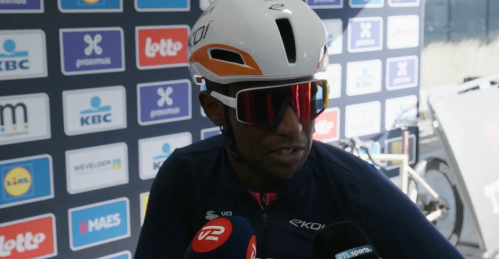 Biniam Girmay, estrella del equipo NSN